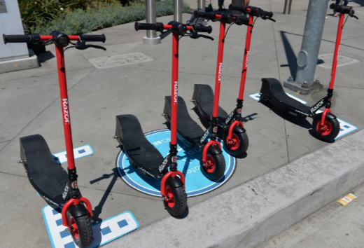 美国长滩推出试点计划razor电动滑板车作为第一批进行试点