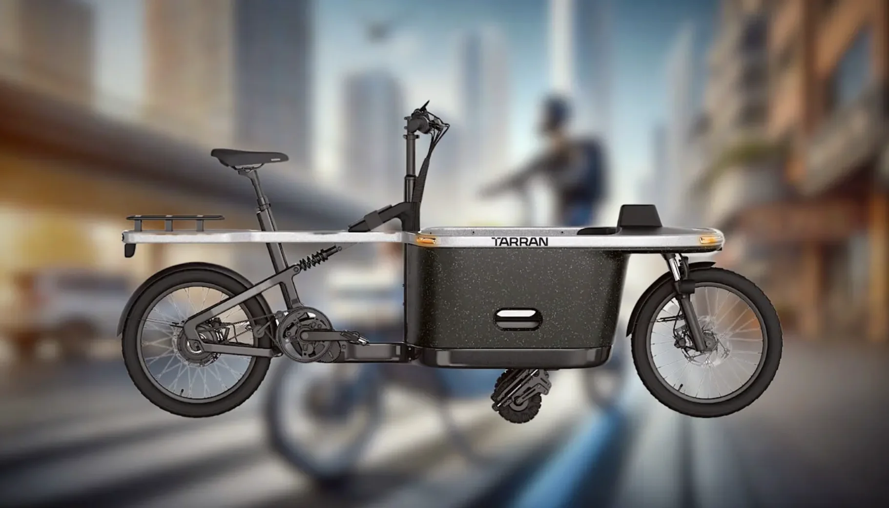 电动支架+NFC解锁，Tarran推出新款长尾电动自行车