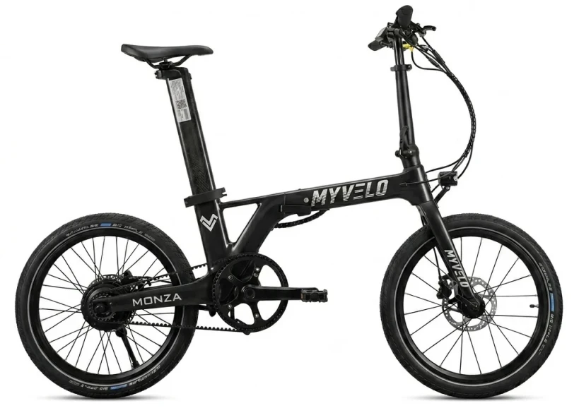 狂卷“轻量化”！德国MYVELO推出14.8kg全碳电折叠